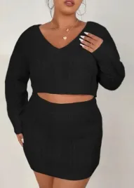shein-plus-size-sweter-damski-czarny-krotki-50-vbj