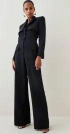 karen-millen-bolerko-damskie-czarne-krotkie-38-yld