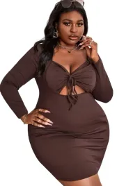 shein-sukienka-brazowa-mini-plus-size-52-vud