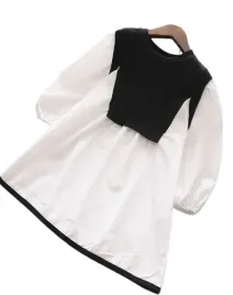 shein-biala-sukienka-prosta-dziewczeca-120-cm-v3l