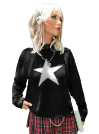 shein-sweter-damski-czarny-dlugi-rekaw-36-veo
