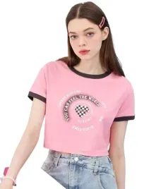 shein-t-shirt-damski-krotki-rozowy-nadruk-l-vch