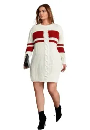 shein-plus-size-sukienka-dzianinowa-mini-48-vua