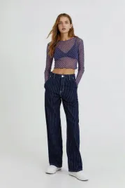 pullandbear-bluzka-damska-w-szachownice-m-rxk