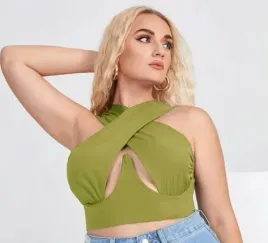 shein-top-plus-size-zielona-klasyczny-52-vuz