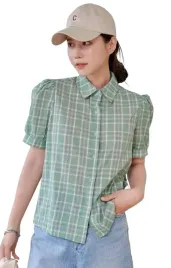 dazy-koszula-damska-w-kratke-zielona-casual-xl-vut