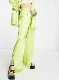 bershka-spodnie-satynowe-eleganckie-zielone-xl-rxr