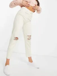spodnie-damskie-mom-jeans-ecru-z-dziurami-34xs-vap