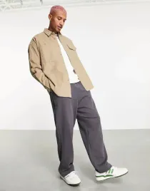 meska-koszula-bezowa-klasyczna-casual-xxs-1xmt