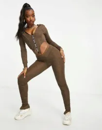 legginsy-brazowe-z-marszczeniami-damskie-m-vah