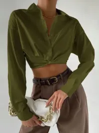 shein-koszula-damska-khaki-na-guziki-40-42-vhm