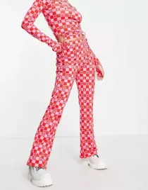 spodnie-damskie-kolorowe-wzor-casual-proste-s-vaa