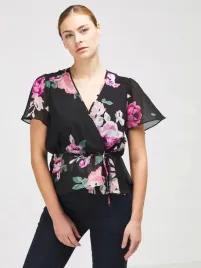 guess-bluzka-czarna-kwiaty-marszczenia-l-1z4e1-a