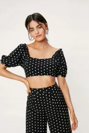 nasty-gal-damski-top-krotki-w-kropki-prosty-32-yfr