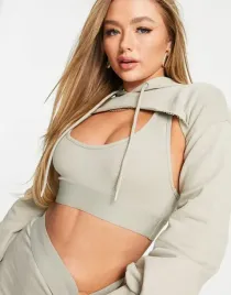 asyou-krotka-bluza-z-kapturem-khaki-38-m-1vam