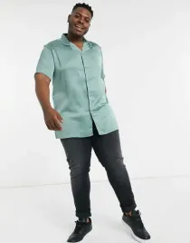 koszula-meska-plus-size-satynowa-zielona-3xl-rux