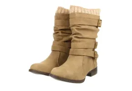 botki-brazowe-damskie-klamry-37-5-justfab-2z6c1-t2a