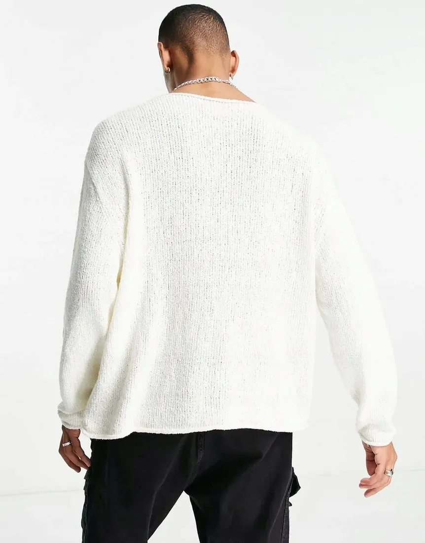 sweter-meski-ecru-klasyczny-casual-basic-s-xbx-stan-nowy
