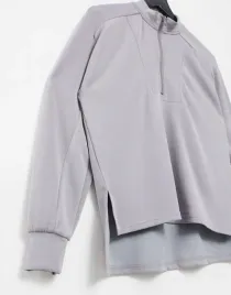 pieces-szara-bluza-gladka-damska-stojka-s-1van