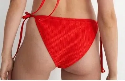 warehouse-dol-od-bikini-czerwony-damski-36-yfp