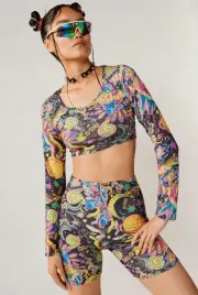 nasty-gal-krotkie-spodenki-kolarki-we-wzor-38-ofj