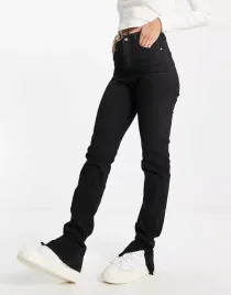 spodnie-damskie-jeansowe-szare-proste-basic-44-vaa