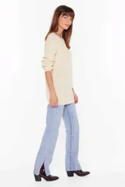 nasty-gal-sweter-damski-kremowy-klasyczny-s-odv