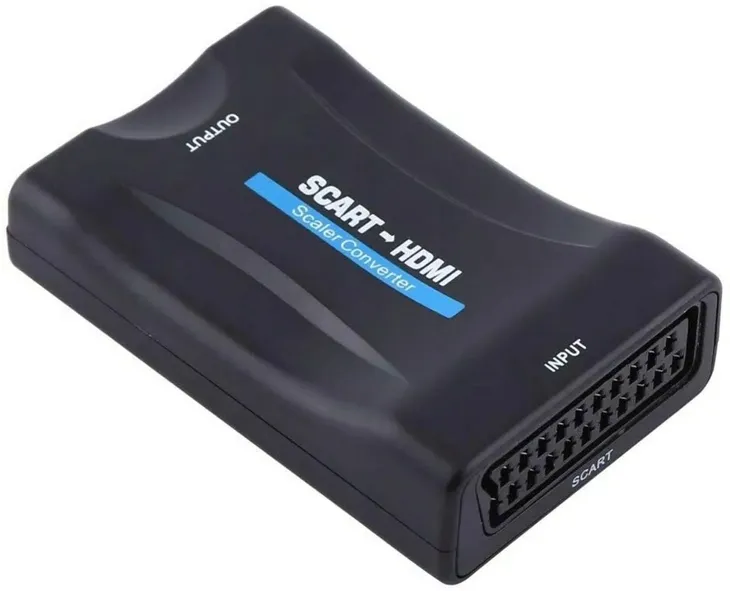 Adapter Konwerter SCART / EURO do HDMI HD