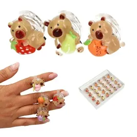 pierscionki-led-swiecace-dla-dziewczynek-kapibara-mix-24szt