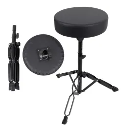 krzeslo-taboret-stolek-skladany-do-perkusji-pianina-keyboardu-czarne