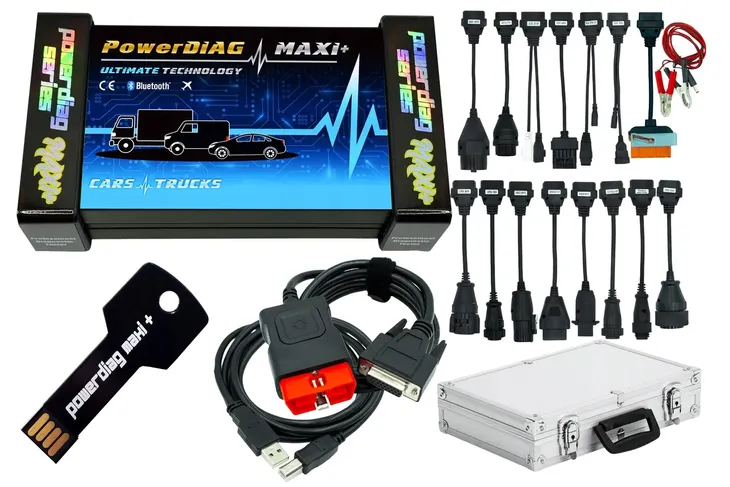 TESTER INTERFEJS SKANER DIAGNOSTYCZNY PowerDIAG MAXI+ ULTIMATE POLSKI 2026