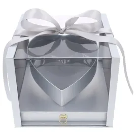 srebrny-flower-box-premium-z-szuflada-pokrywka-pudelko-prezentowe-na-kwiaty
