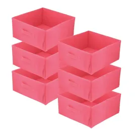 zestaw-6szt-organizer-pudelko-do-przechowywania-31x31x15-ciemnorozowe