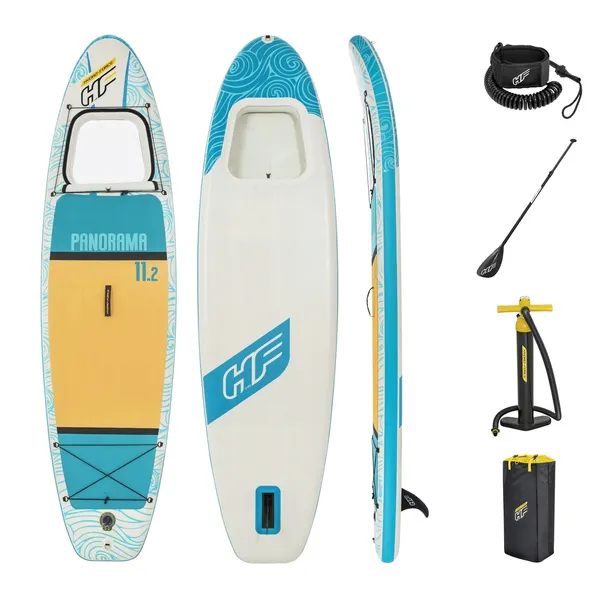 DESKA SUP PANORAMA PADDLEBOARD 340x89x15 cm + AKCESORIA - BESTWAY 65363