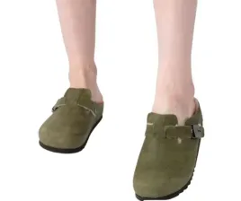 scholl-klapki-wsuwane-zielone-skorzane-z-futerkiem-39-c-f