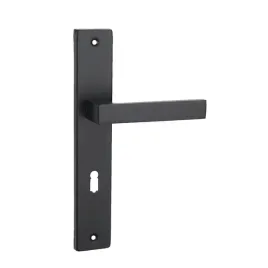 komplet-klamek-domino-qubik-czarny-na-klucz-zwykly-rozstaw-72-do-wnetrz