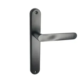 komplet-klamek-domino-oval-czarna-bez-otworu-nowoczesne-eleganckie-wnetrza