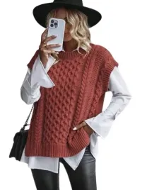 shein-sweter-damski-czerwony-dzianinowy-36-lop