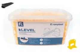 system-poziomowania-plytek-ranplst-level-klips-1mm-400-szt-kliny-100szt