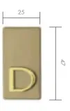litera-inv-zlota-d-stan-nowy