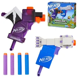 nerf-minecraft-2-x-maly-pistolet-microshots-ender-dragon-i-elder-guardian