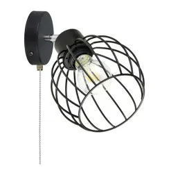 lampa-kinkiet-na-e27-scienny-loft-kula-metal-wlacznik-on-off-lancuszkowy