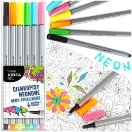 cienkopisy-neonowe-z-precyzyjna-koncowka-6-intensywnych-kolorow-kidea