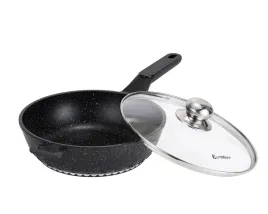 patelnia-tradycyjna-24-cm-z-pokrywka-marmur-indukcja-elitehoff-7022-czarna
