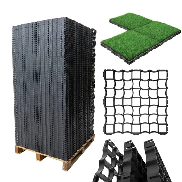 Kratka trawnikowa, parkingowa 50x50x4cm paleta 244 szt.