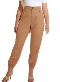 shein-plus-size-spodnie-damskie-brazowe-46-vud