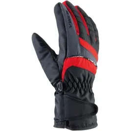 rekawice-narciarskie-dzieciece-viking-kid-34-czarno-szaro-czerwony-3