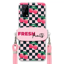etui-do-realme-7-5g-smycz-pink-crossbody-uchwyt-szachownica-fresh-fruits