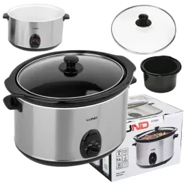 lund-wolnowar-garnek-ceramiczny-slow-cooker-inox-lcd-320w-56l-3tryby-67661