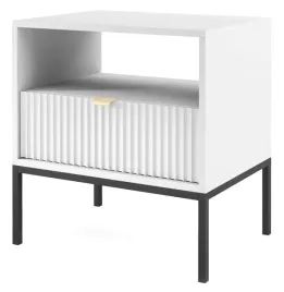 stolik-nocny-6-roma-lamele-bialy-mat